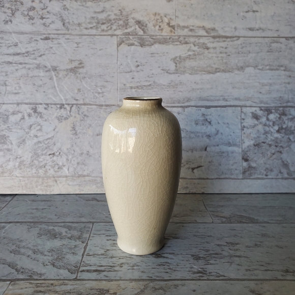 Homco Vintage Crackle Japanese Vase - Picture 4 of 7